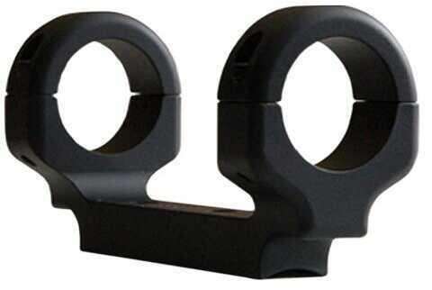 Scope Mounts DNZ Products Ready Series Remington 700-Short Action-High Mount-Black with 8-40 Screws